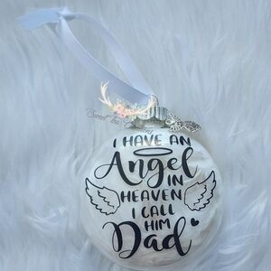 Memorial Christmas Ornament, Memorial Decoration, In Memory Of